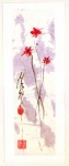 3 shadowed flowers