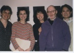 At premiere of \'A Drama of four Spirits\' in NYC