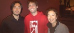 With Wang ge and Martin at Stanford university